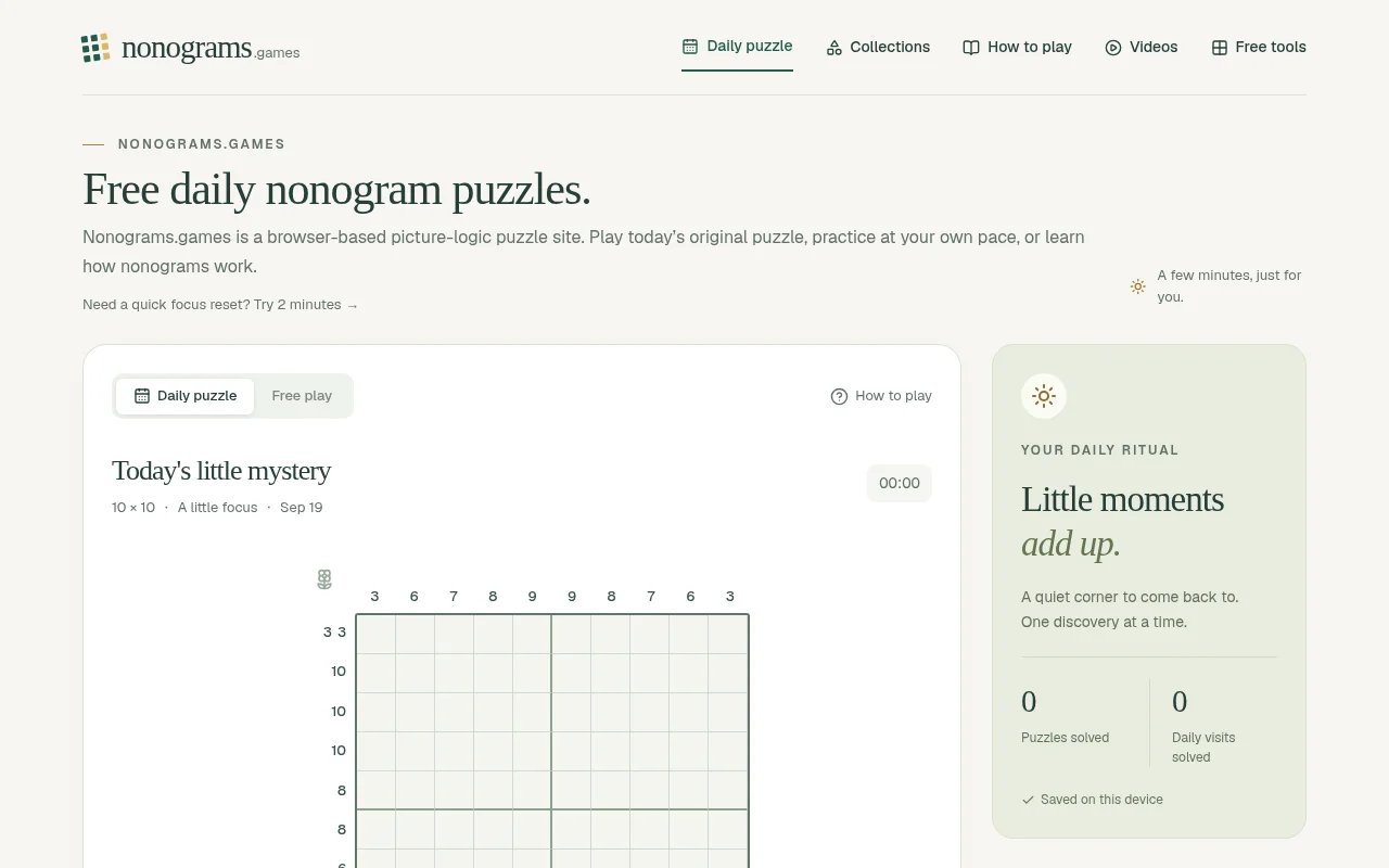 Nonograms.games