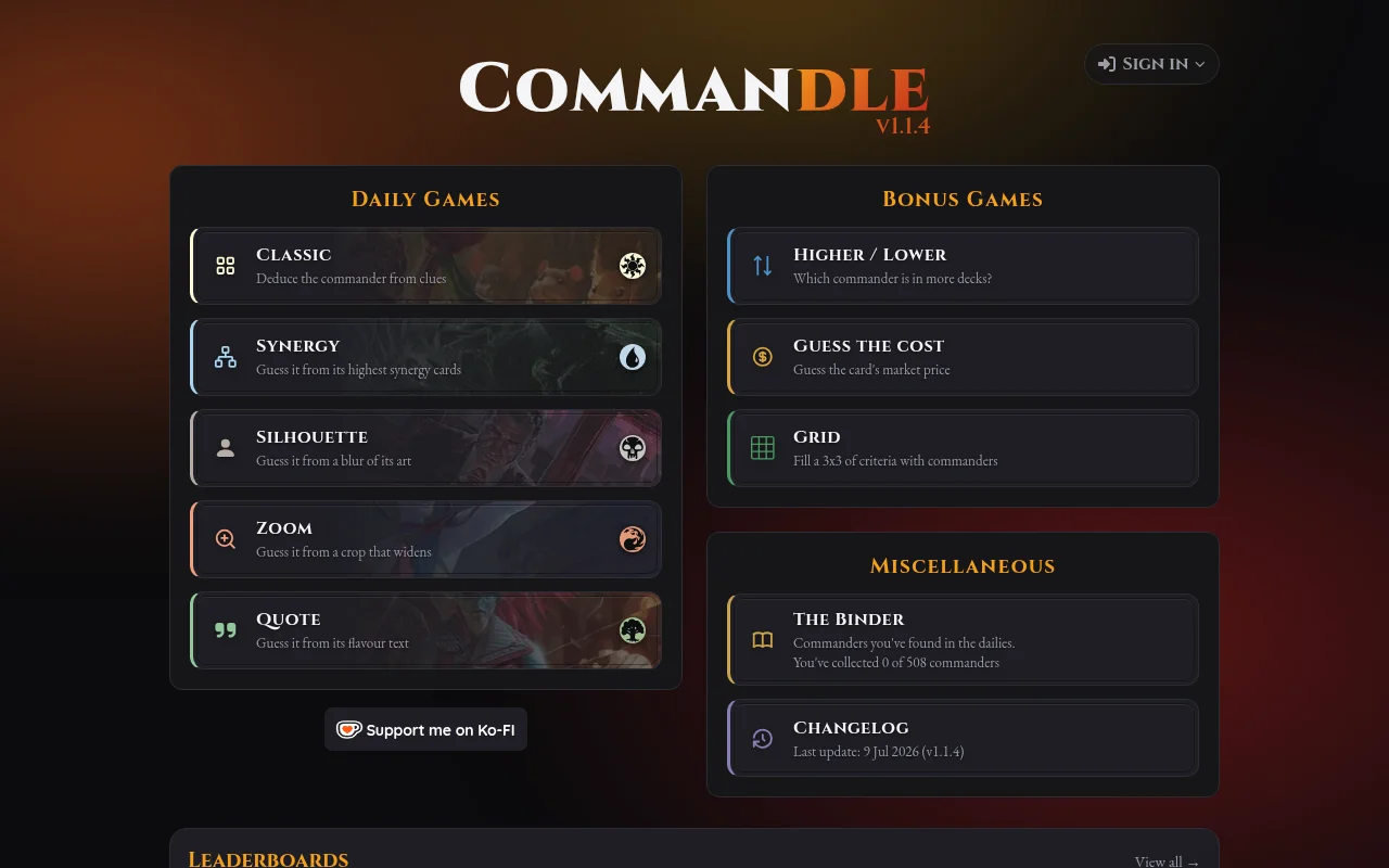 Commandle