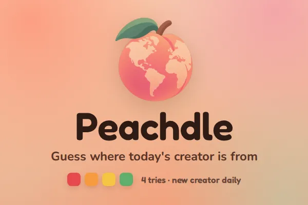 Peachdle