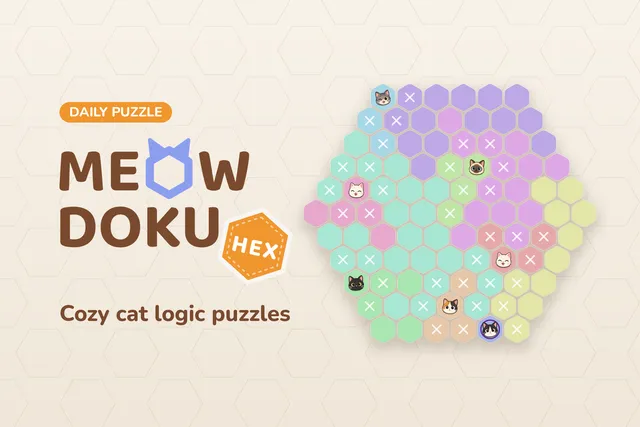 Meowdoku Hex