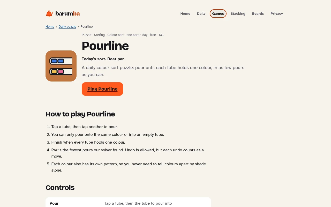 Pourline