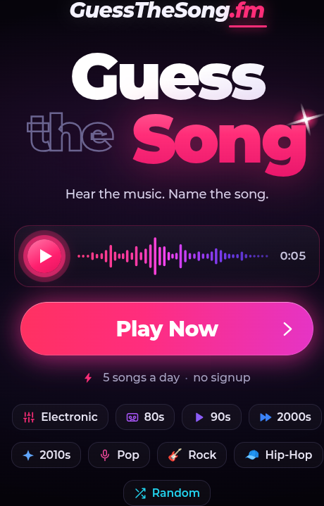 Guess the Song