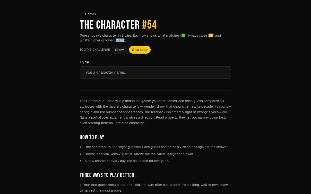 The Character