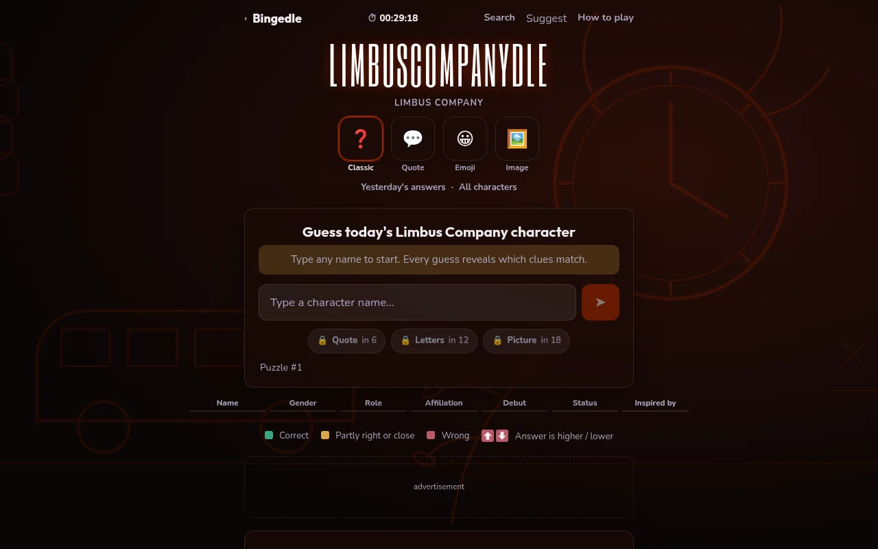 Limbuscompanydle