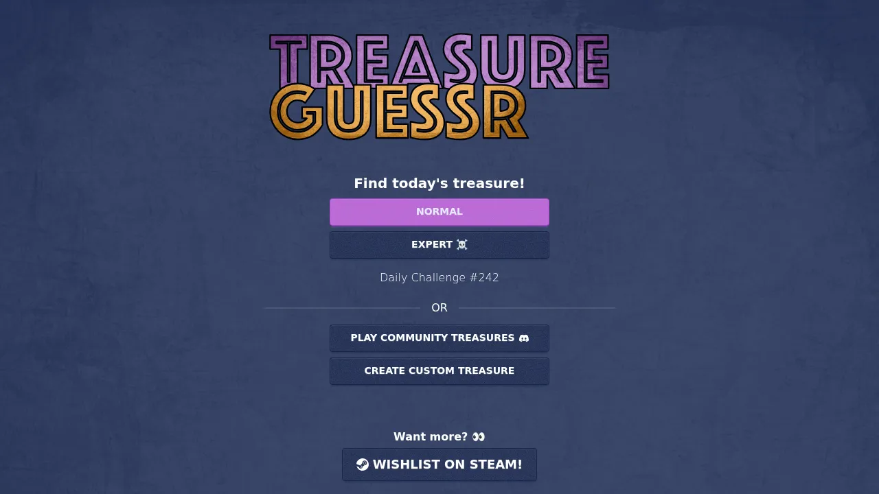 Treasure Guessr