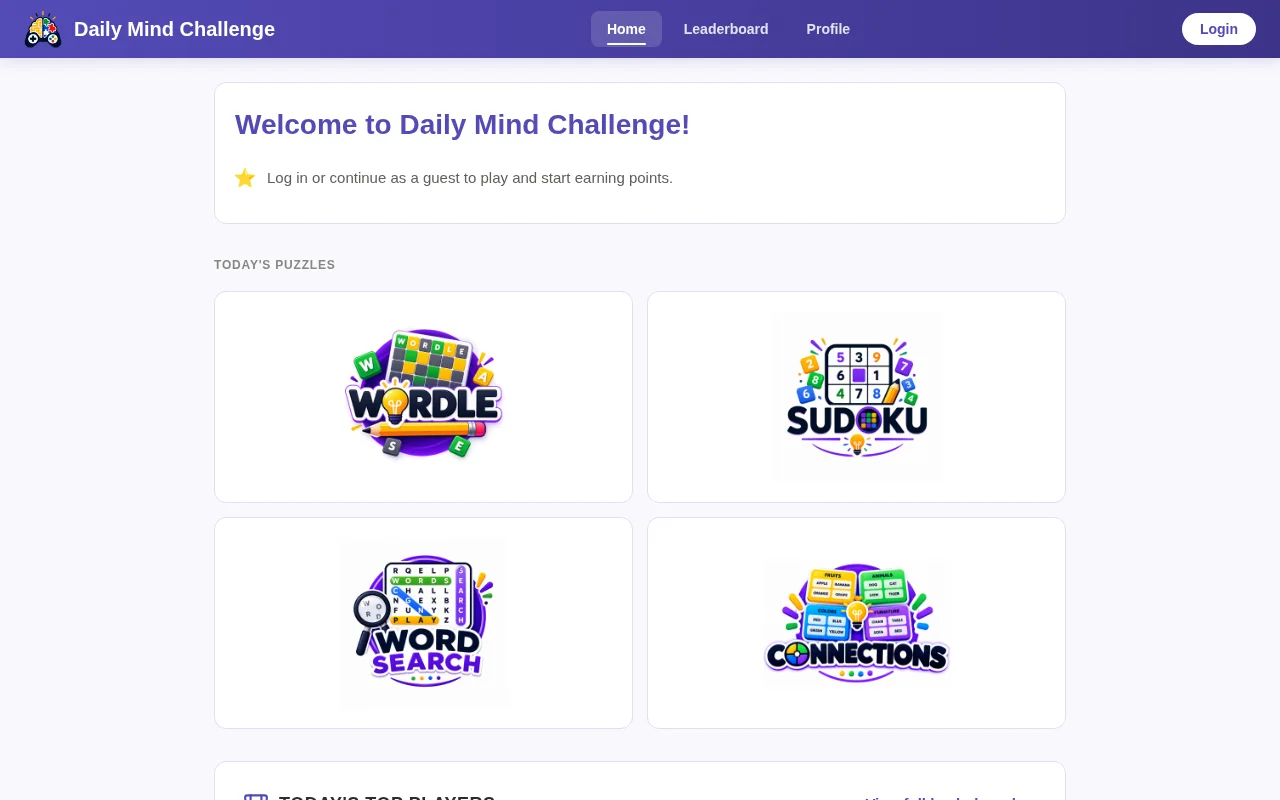 Daily Mind Challenge