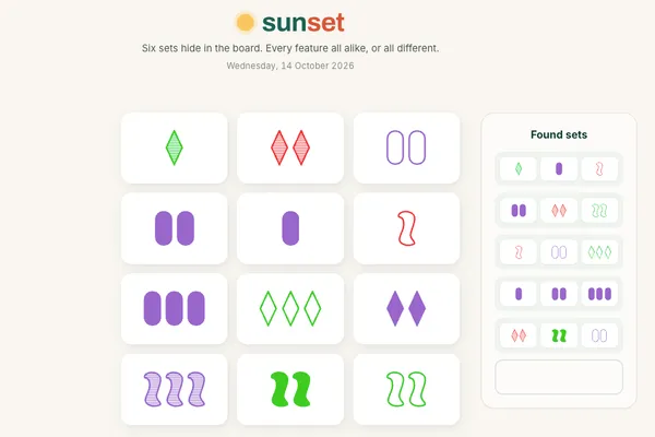 Sunset