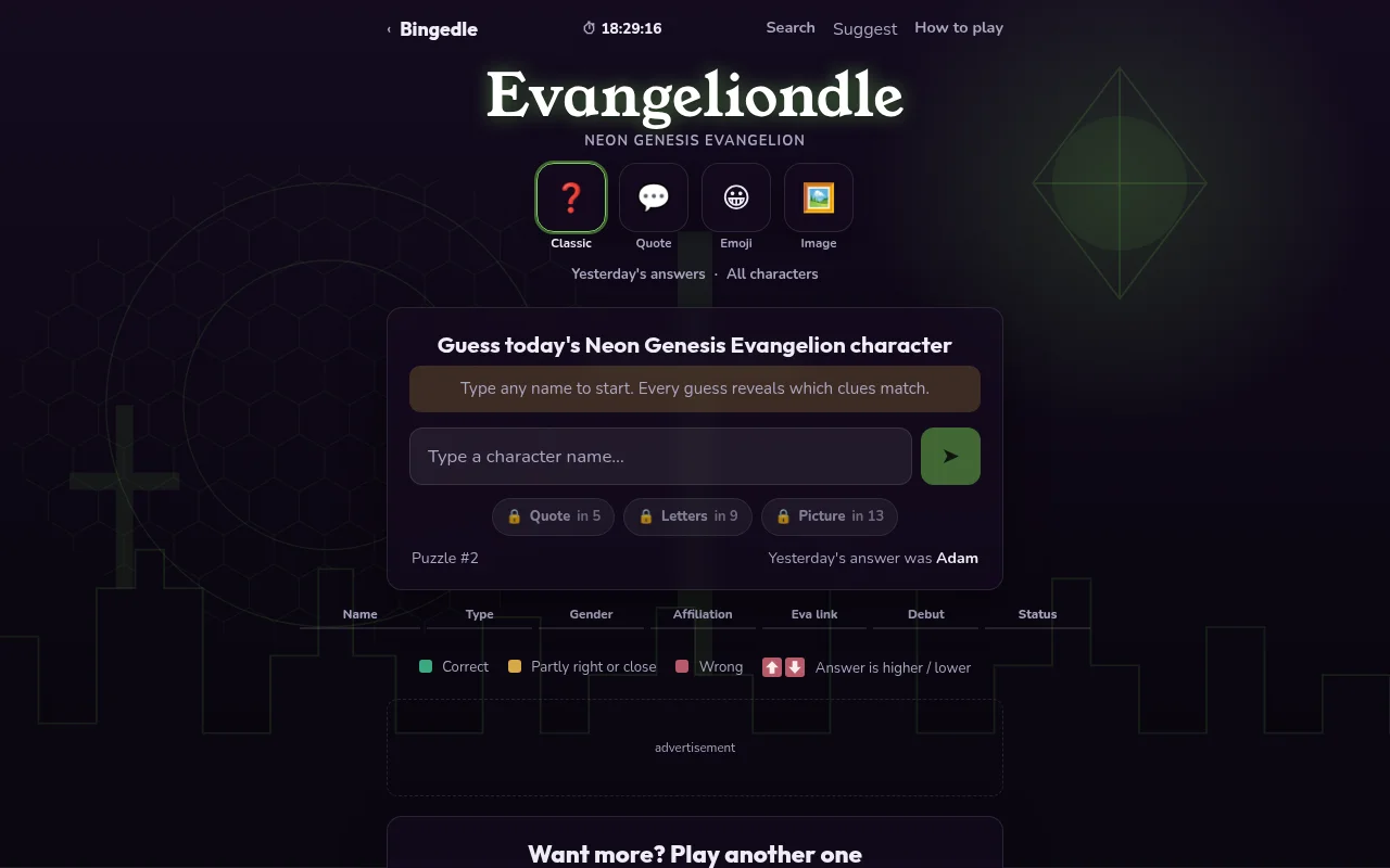 Evangeliondle