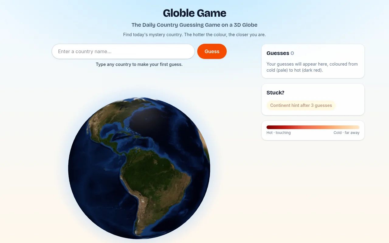 Globle Game
