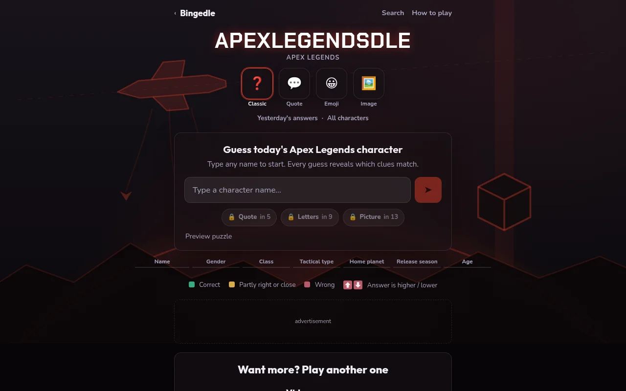 Apex Legendsdle